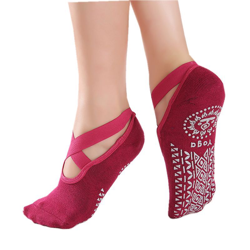Yoga Socks - SS3 - Burgundy