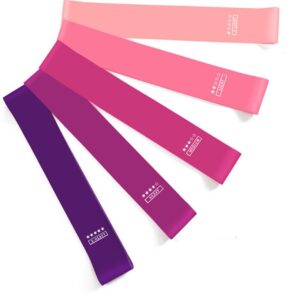 Svasti Resistance Bands For Exercise - 5 Exercise Bands, Bag & Workout Manual